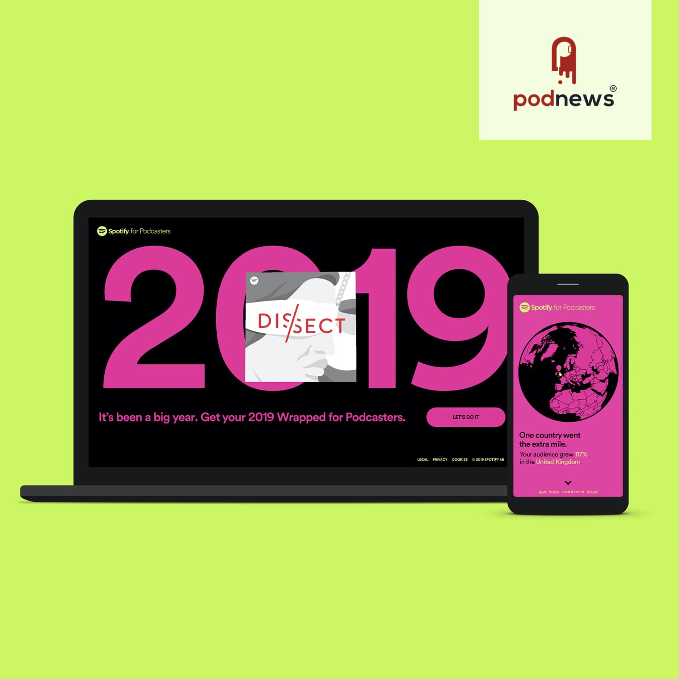 Spotify gives podcasters 2019 Wrapped; and is podcasting going to get smart in 2020?