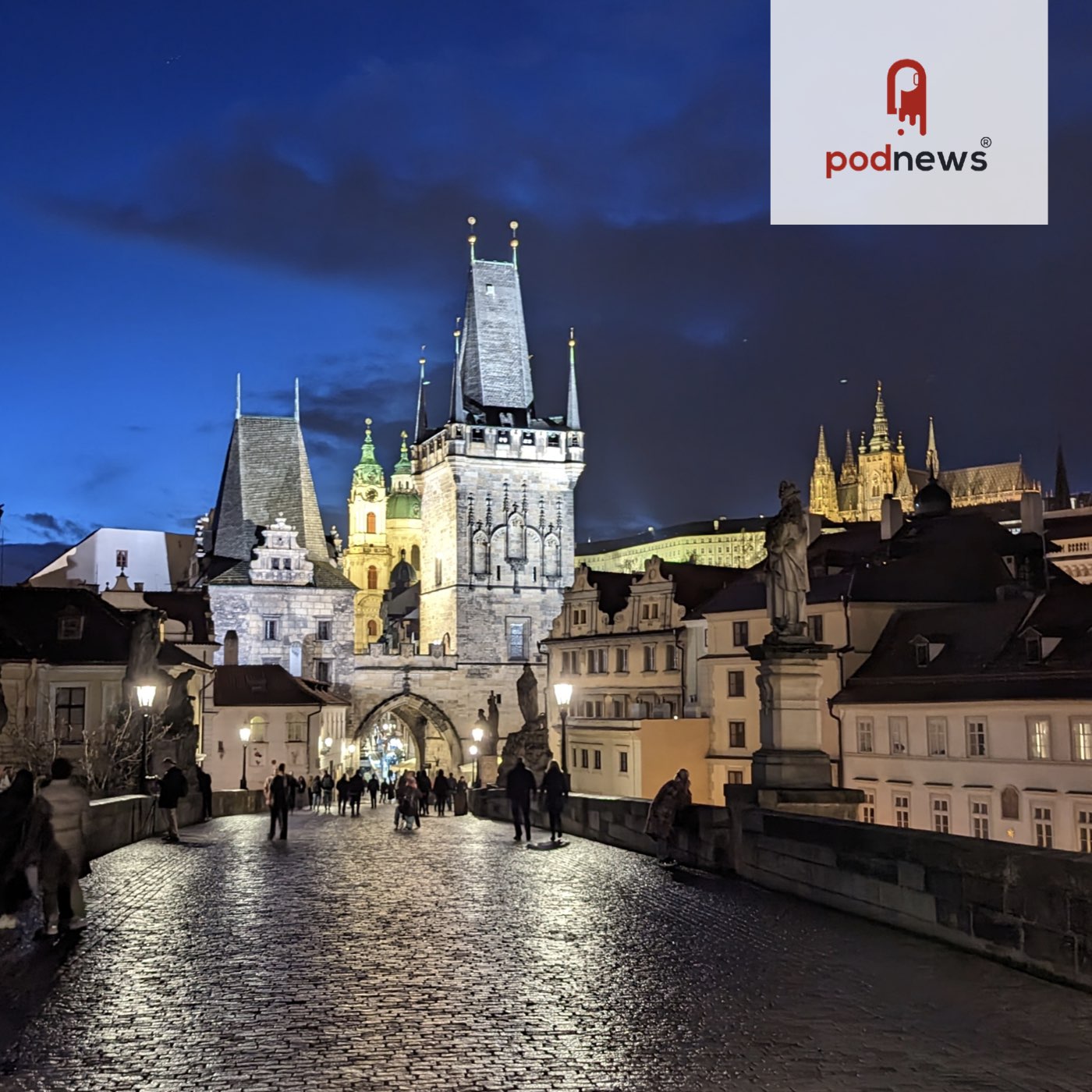 Podcasting discussed in Prague - podcast episode cover