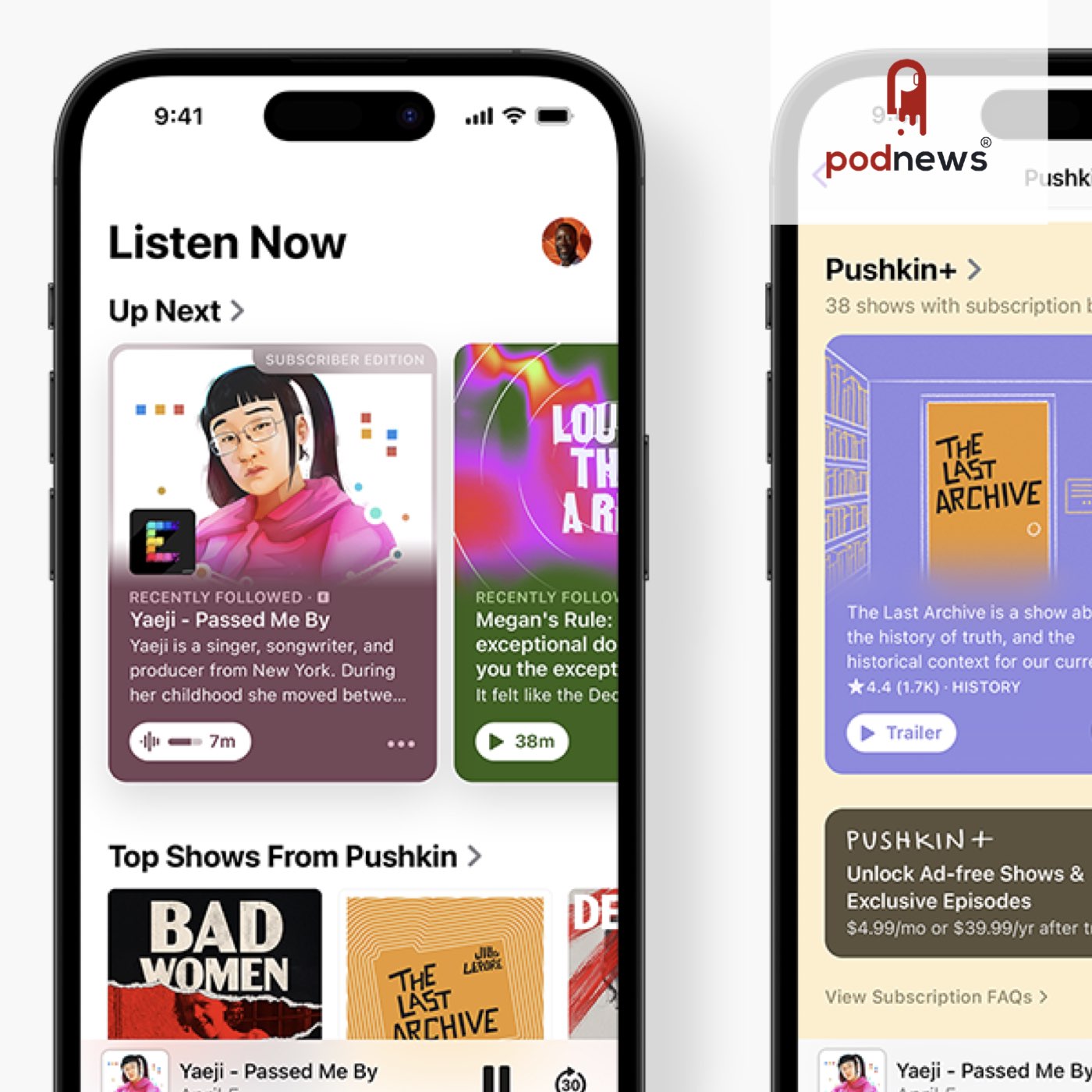 iOS 17 brings episode art to Apple Podcasts