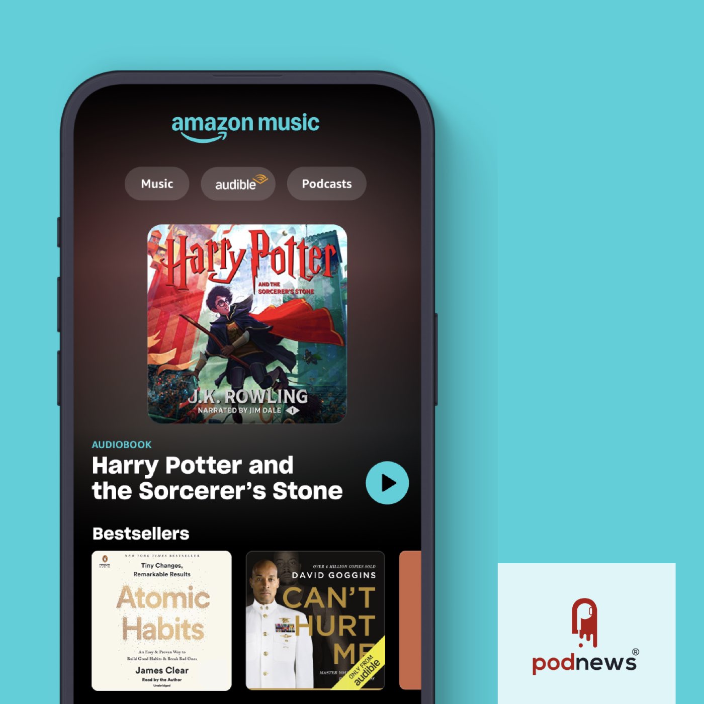 Amazon Music adds audiobooks in Spotify fight