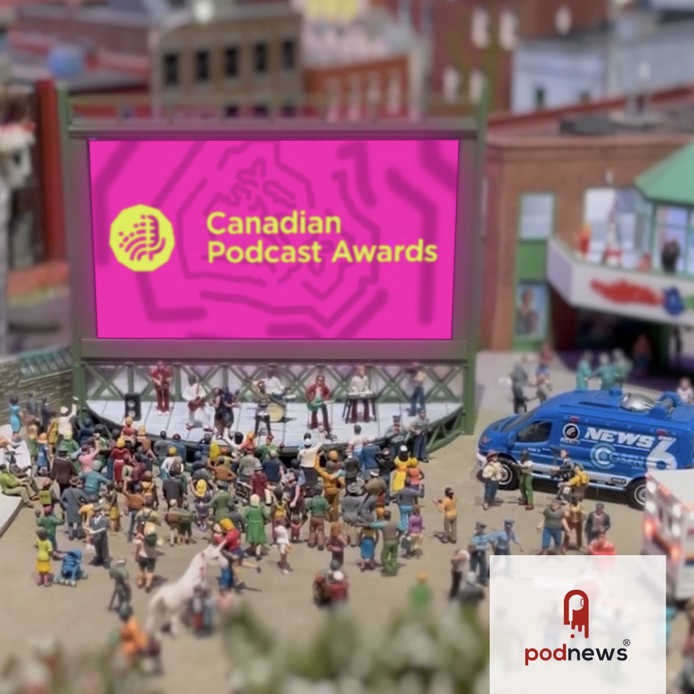 The winners of the Canadian Podcast Awards