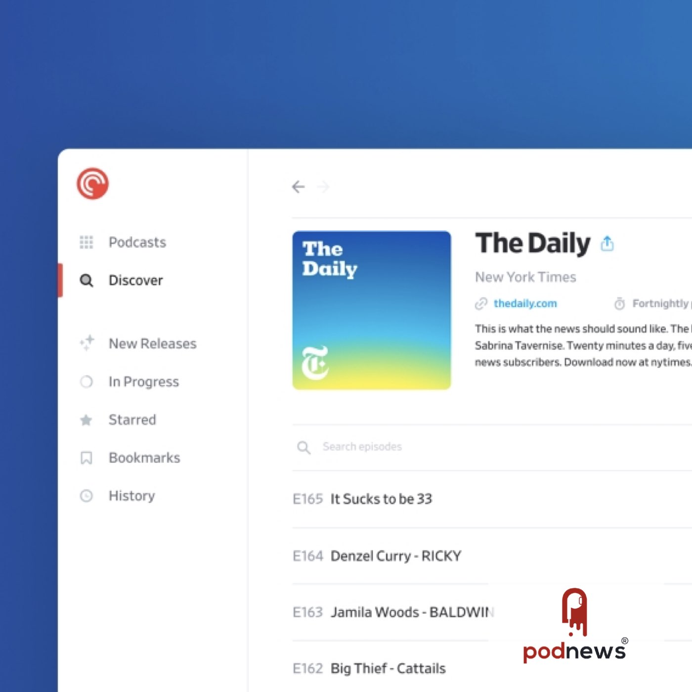 Pocket Casts on the web: now open to everyone - podcast episode cover