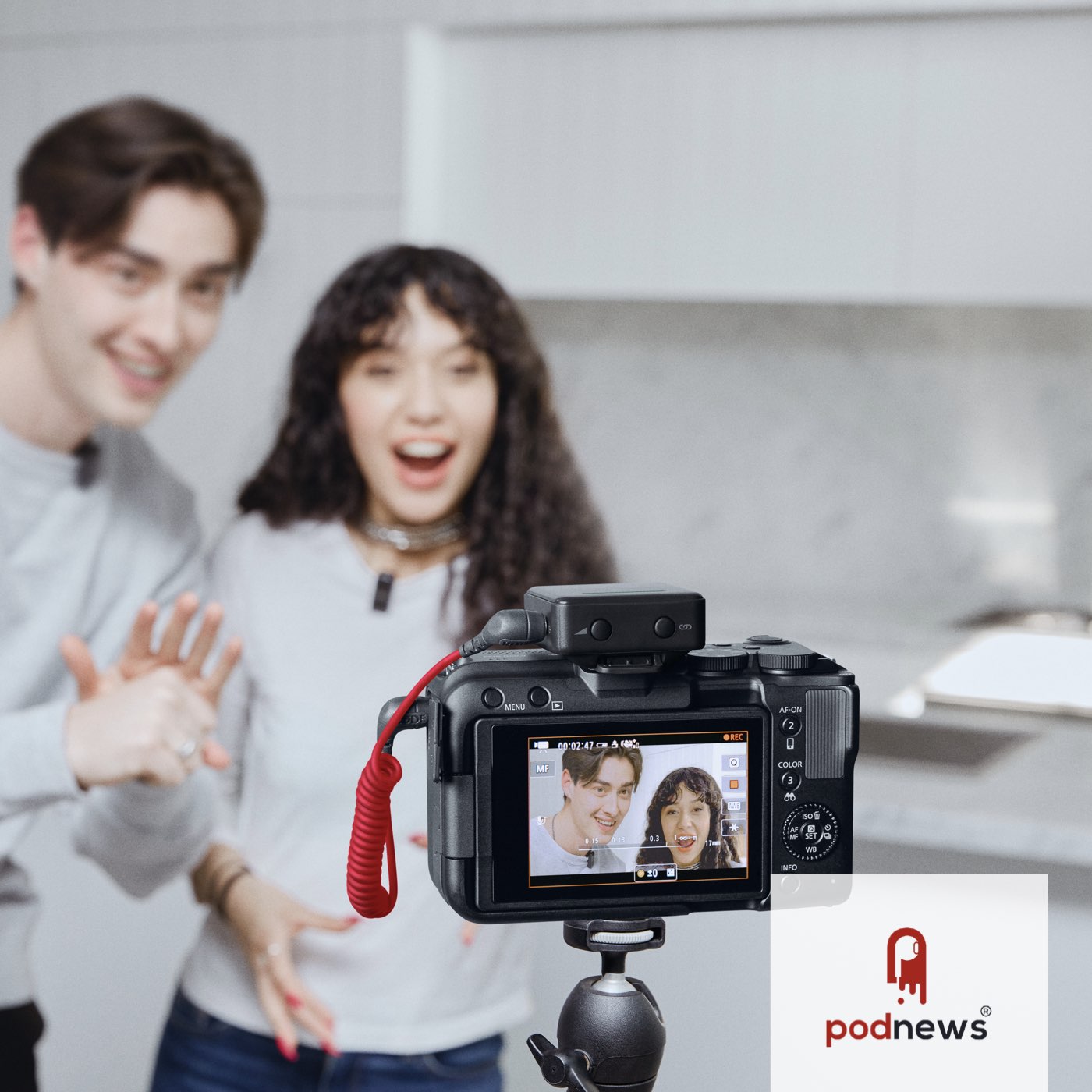 Now, cameras get decent audio too