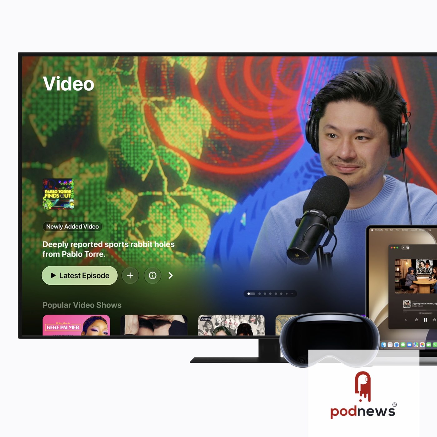 Apple Podcasts video to be on tvOS and macOS episode artwork