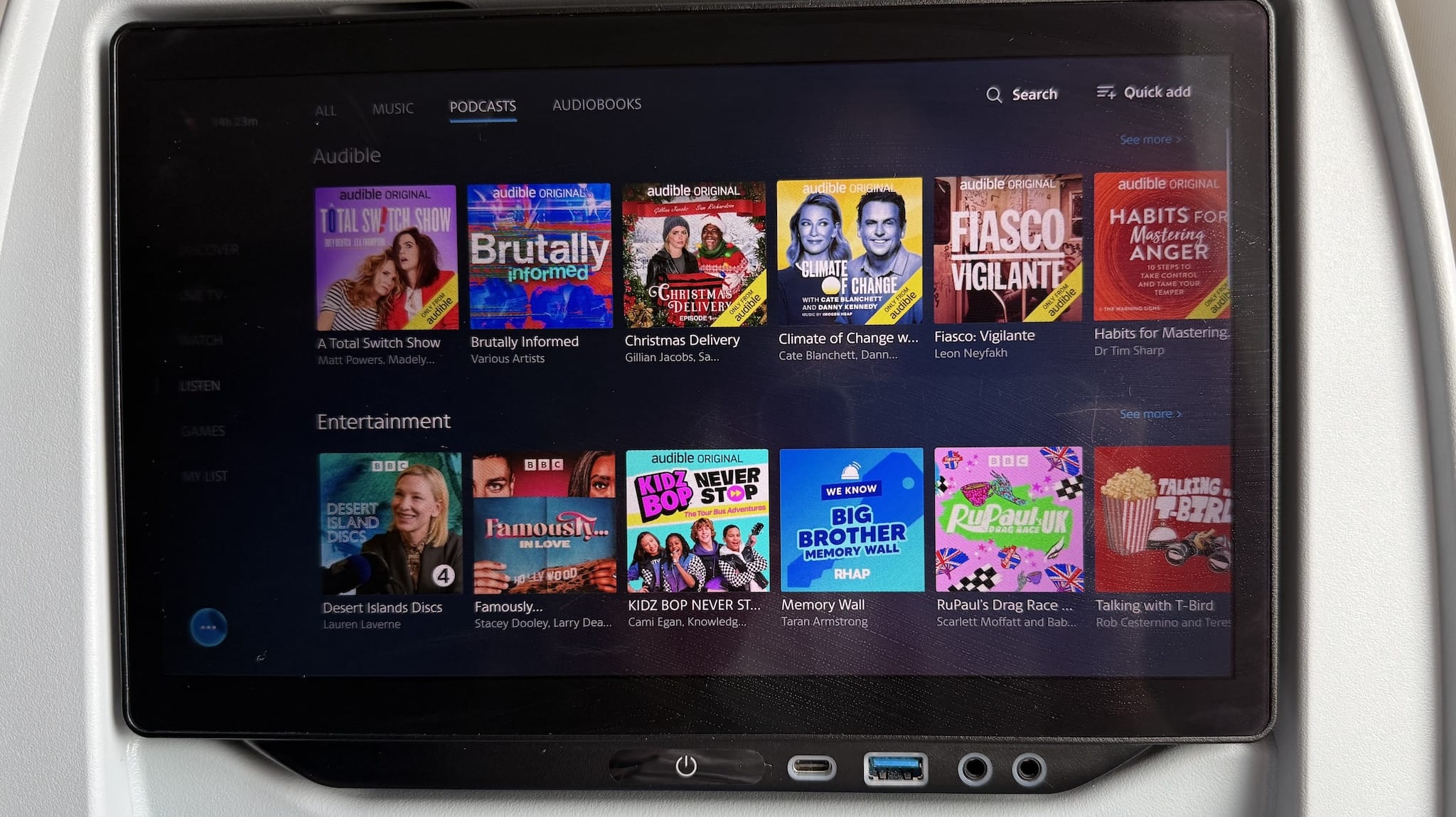 American Airlines podcasts