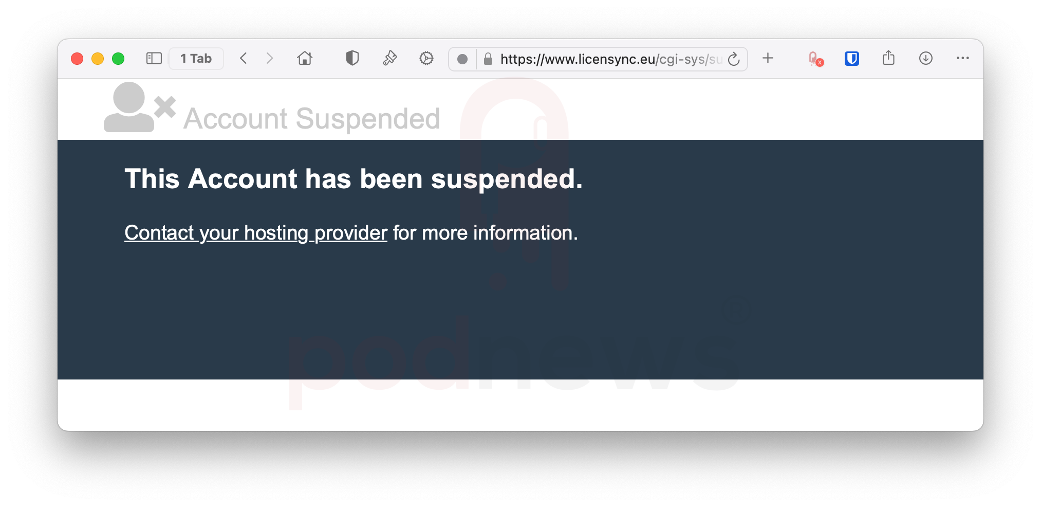Licensync website