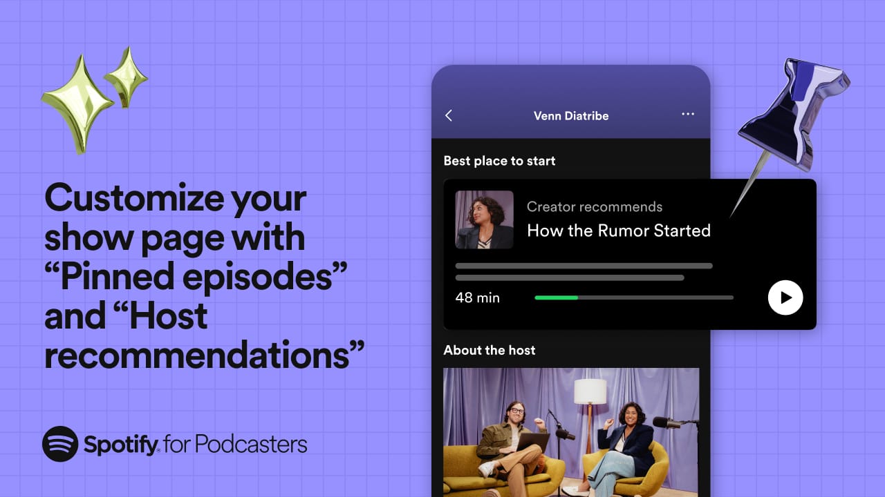 Spotify for Podcasters personalization