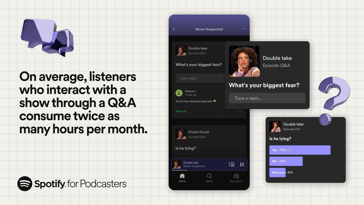 Spotify for Podcasters Q&A and polls