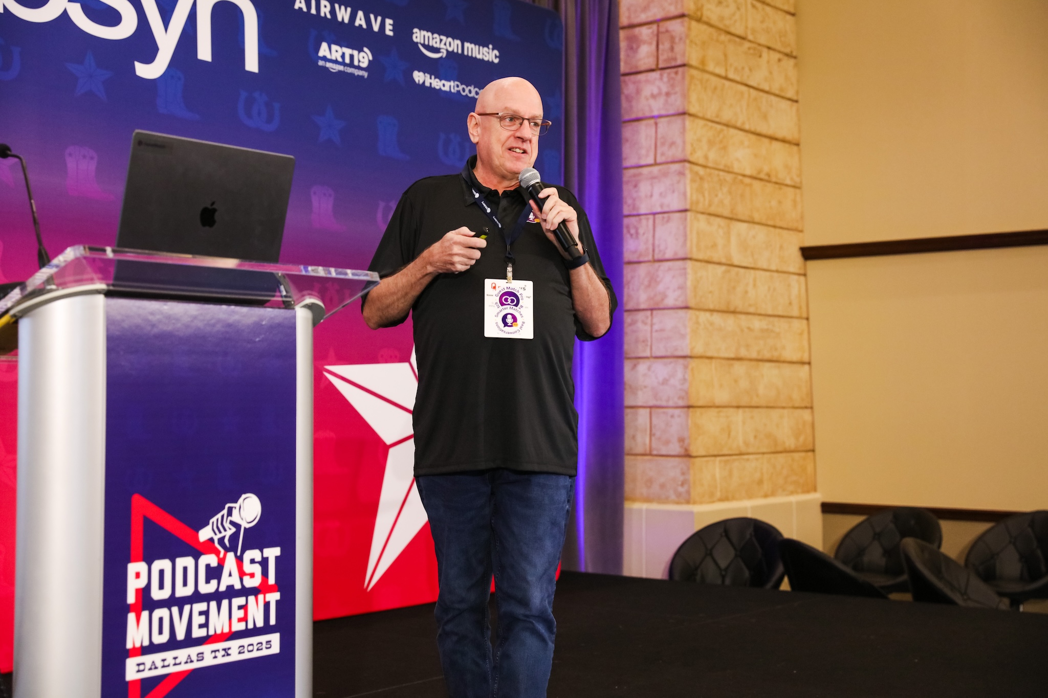 Todd Cochrane at Podcast Movement 2025