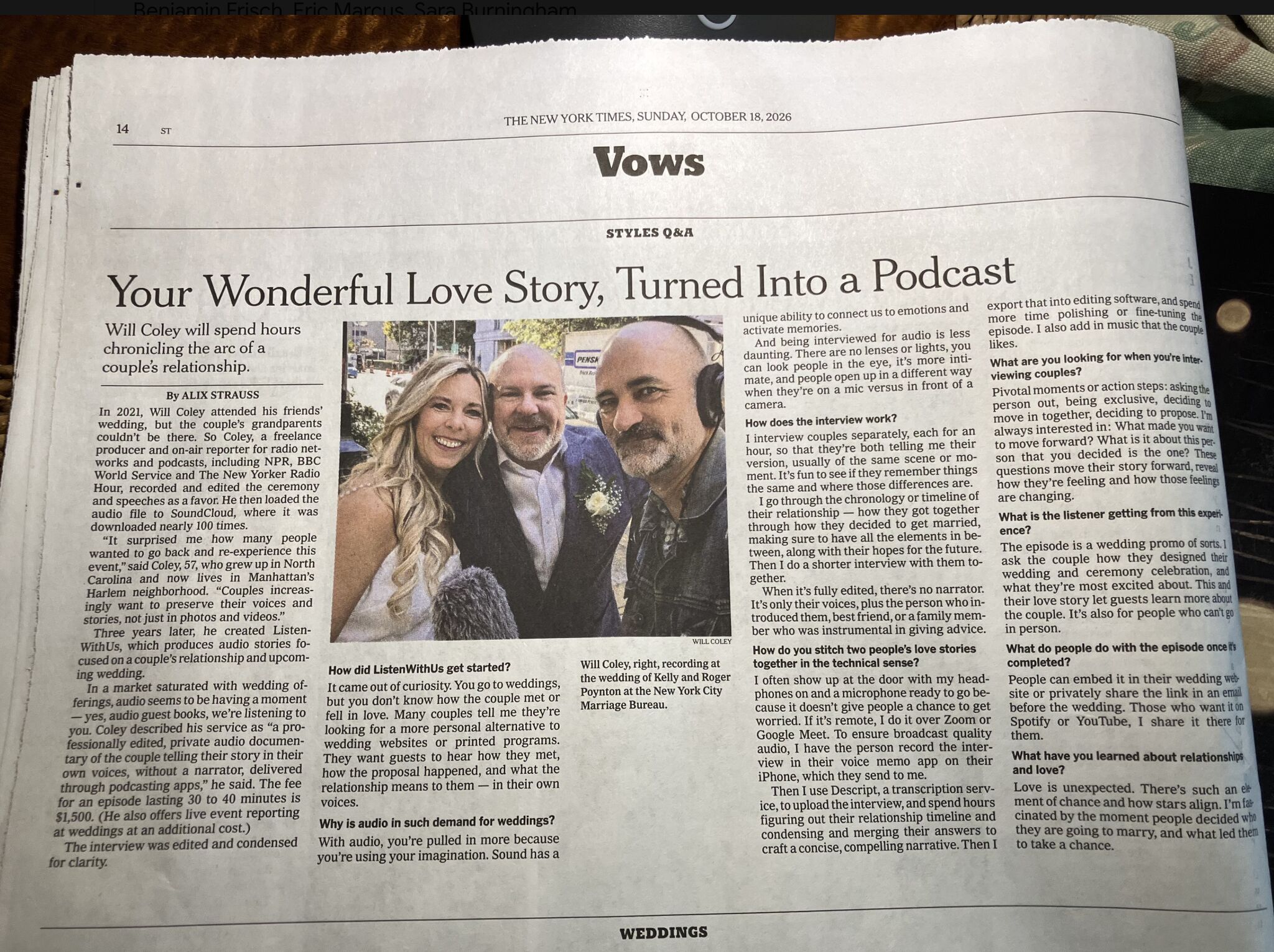 NYT piece